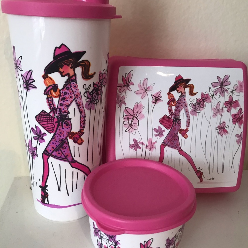 Tupperware Girl on the Go Lunch Set